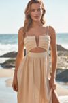Malai Antonia Sleeveless Cutout Maxi Dress