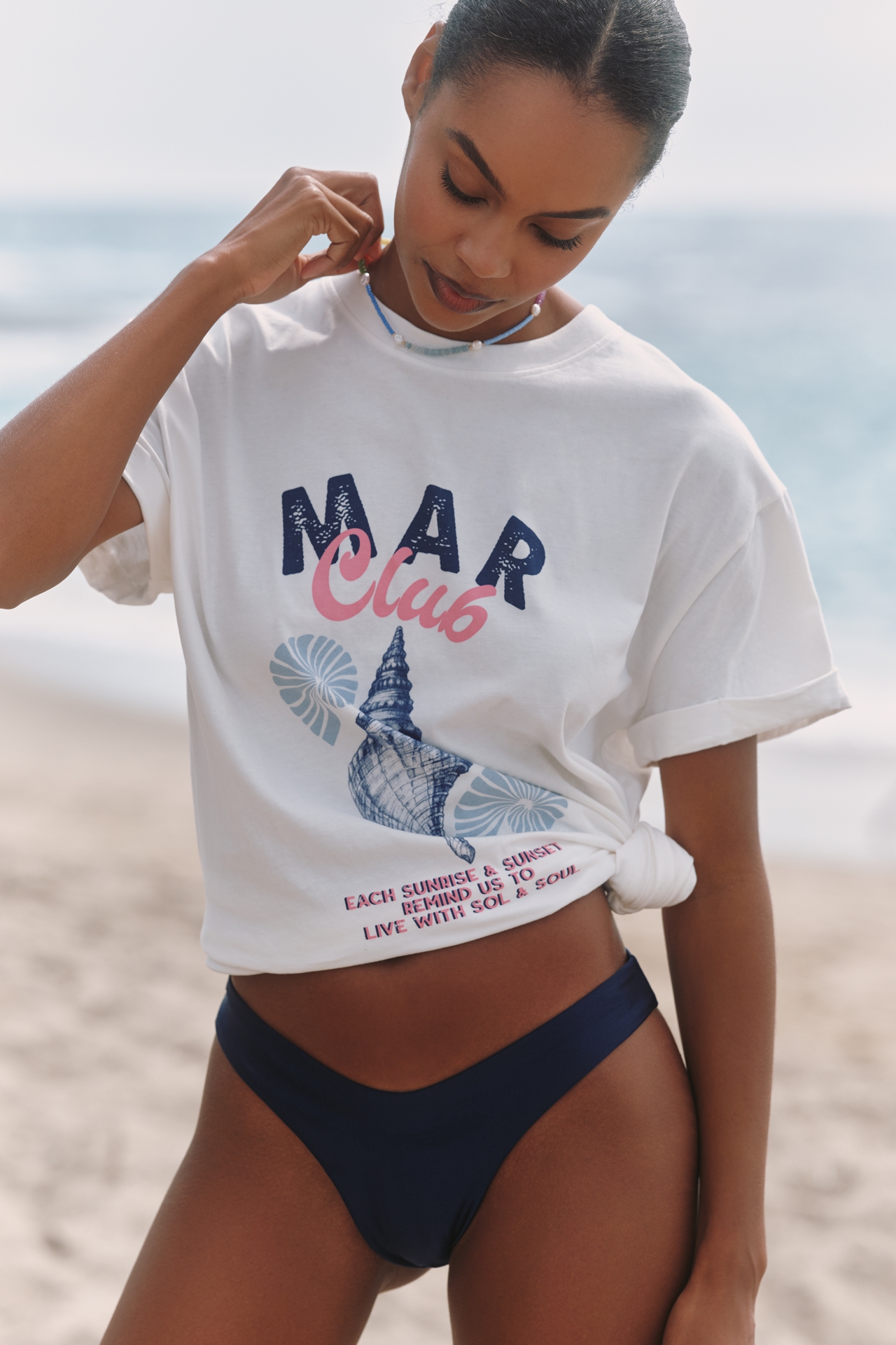 Malai Mar Club Oversized Graphic Tee