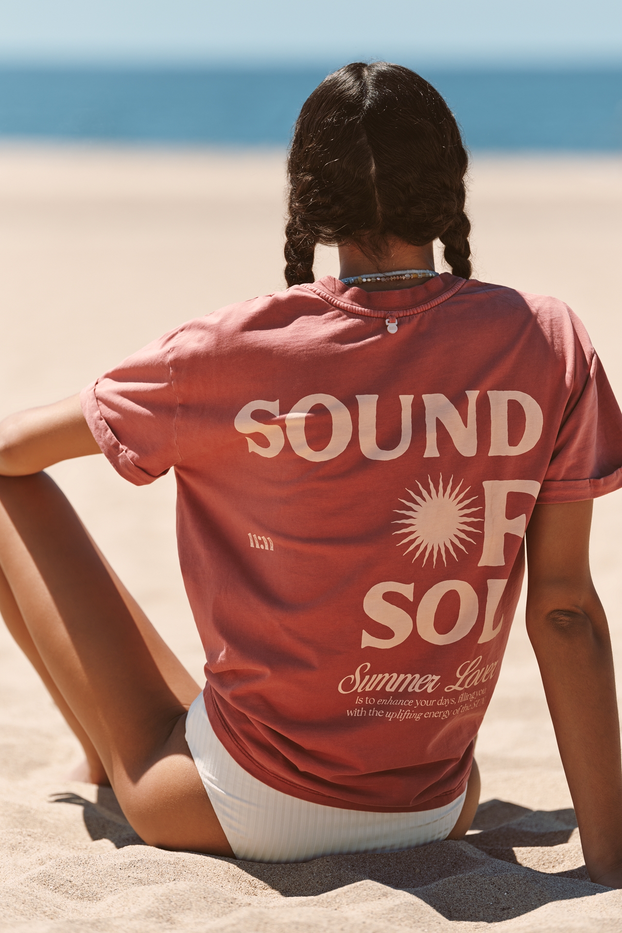 Malai Faded Rose Oversize T-Shirt