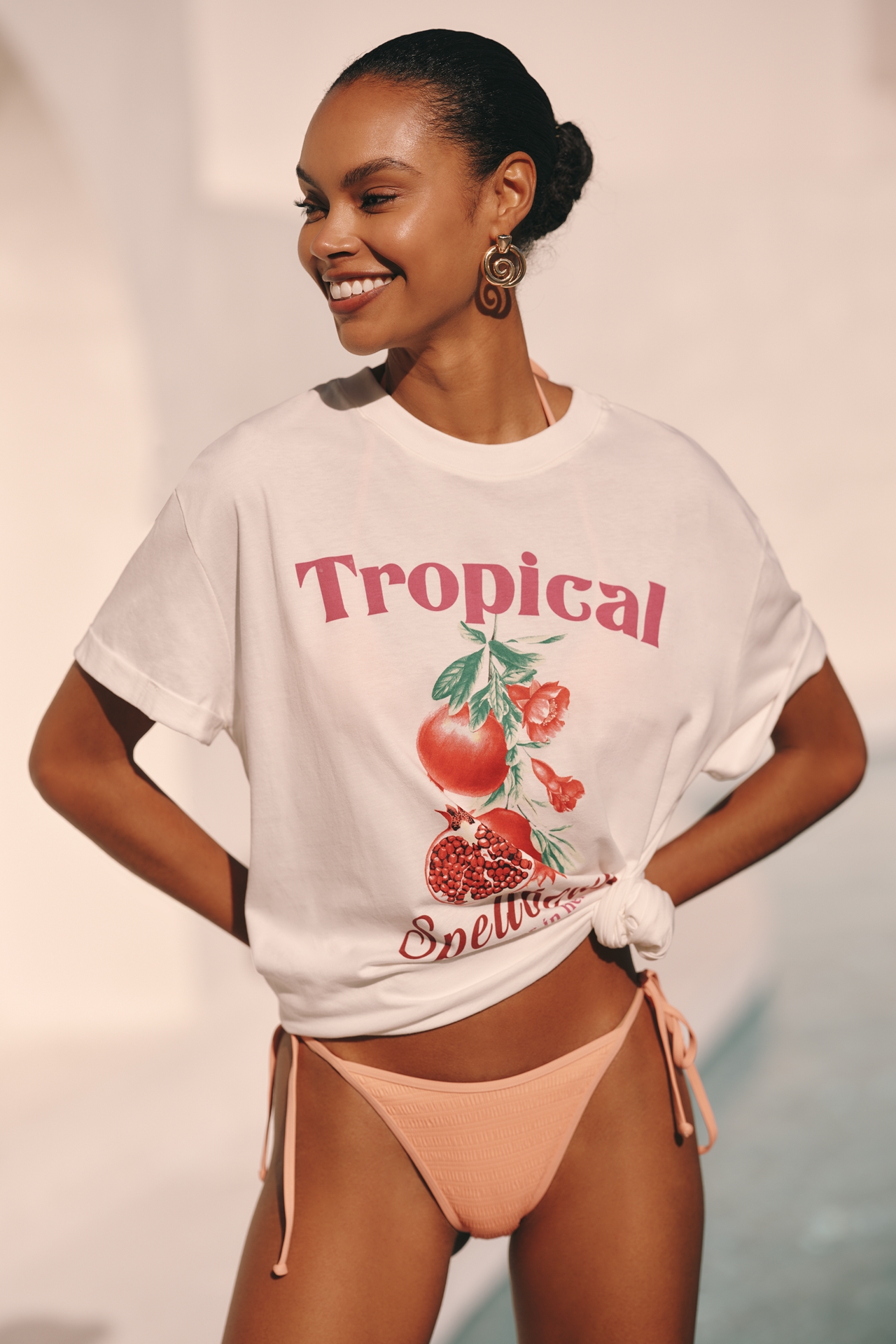 Malai Oversized Crewneck Tee