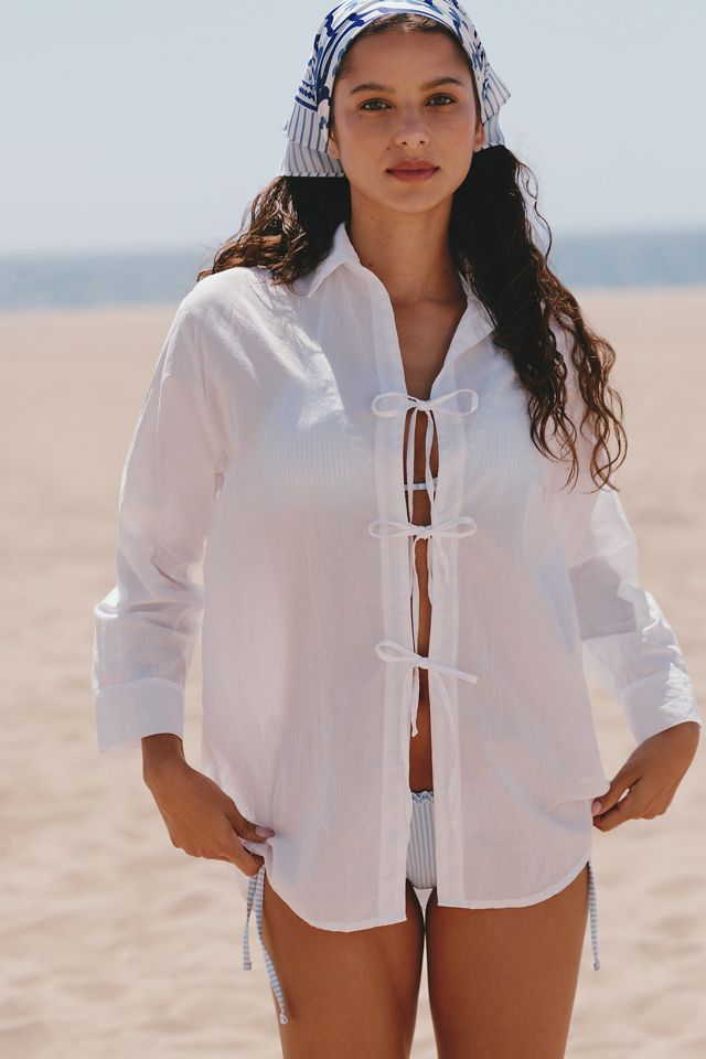 Malai Palm Spell Cotton Shirt #1