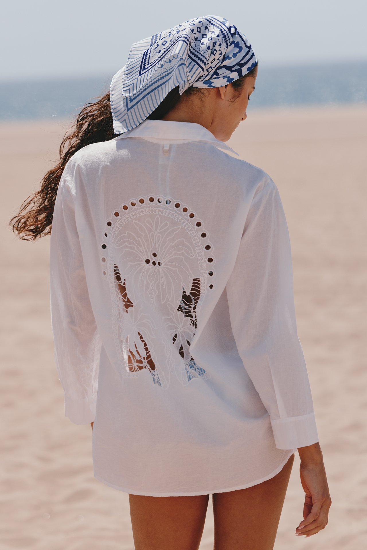 Malai Palm Spell Cotton Shirt