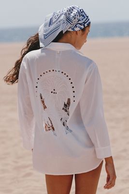 Malai Palm Spell Cotton Shirt