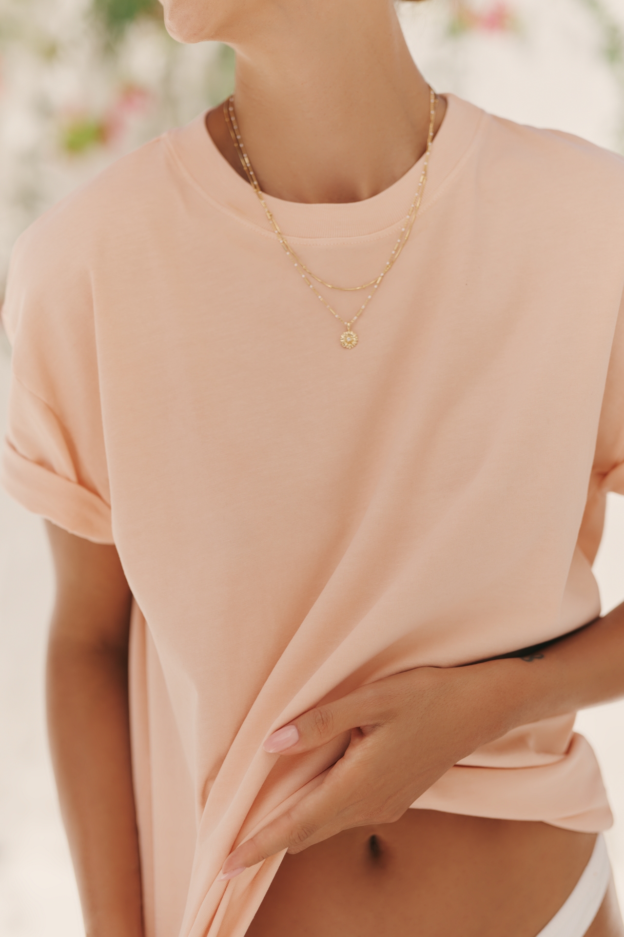 Malai Oversized Cotton Tee