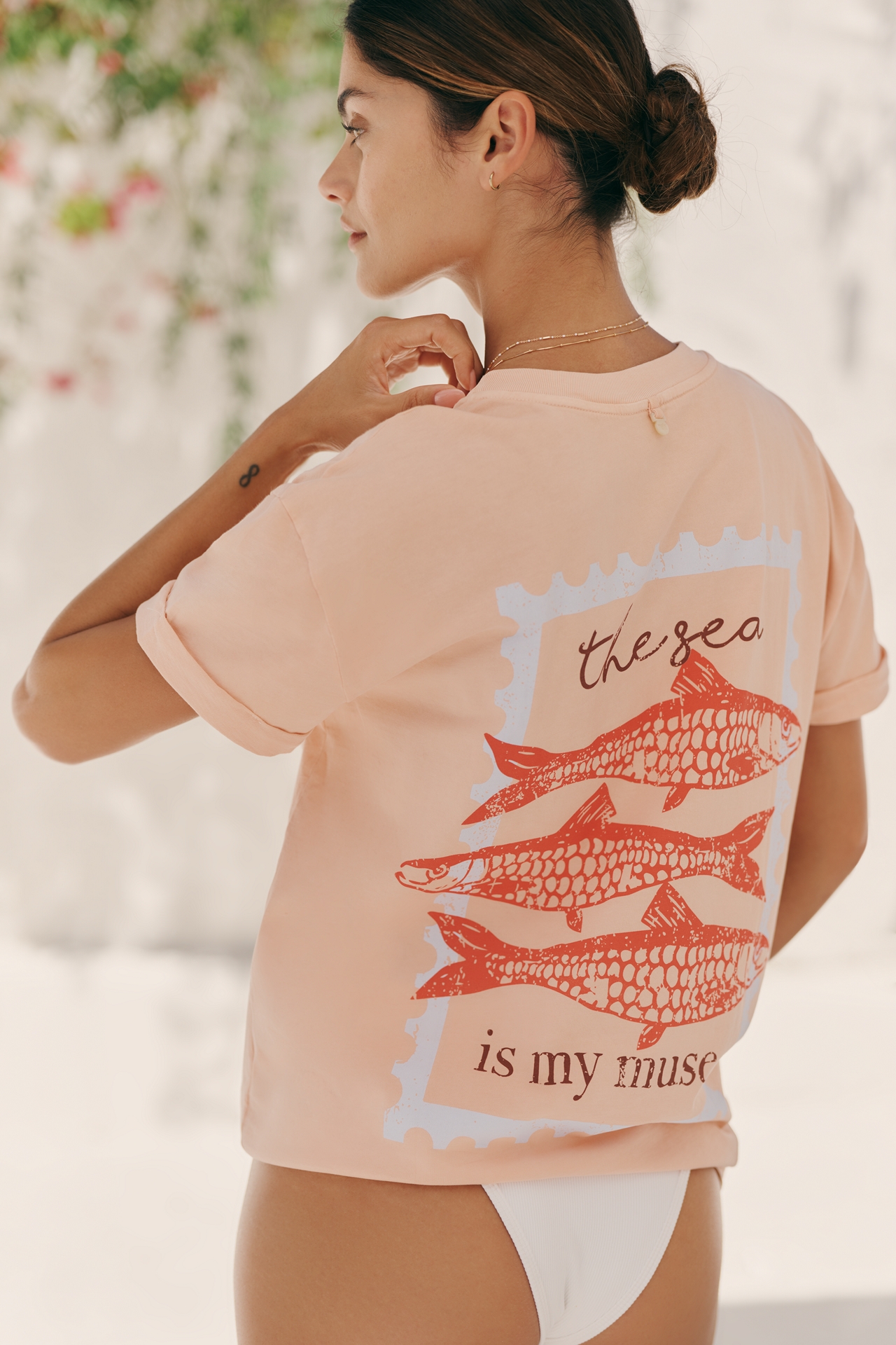 Malai Oversized Cotton Tee