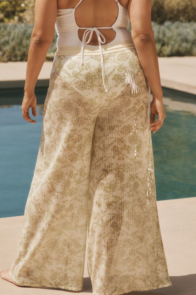 Hutch Riviera Sequin Pants | Anthropologie