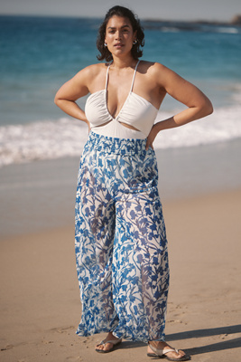 HUTCH PLUS ELIZA SHEER COVER-UP PANTS 