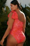 Hutch Clara Plus One-Shoulder One-Piece Swimsuit
