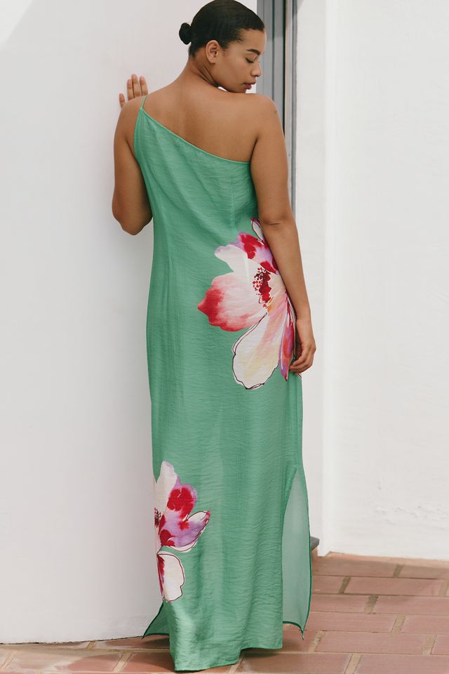 Hutch Gweny One-shoulder Cover-up Dress - Lotus Trellis