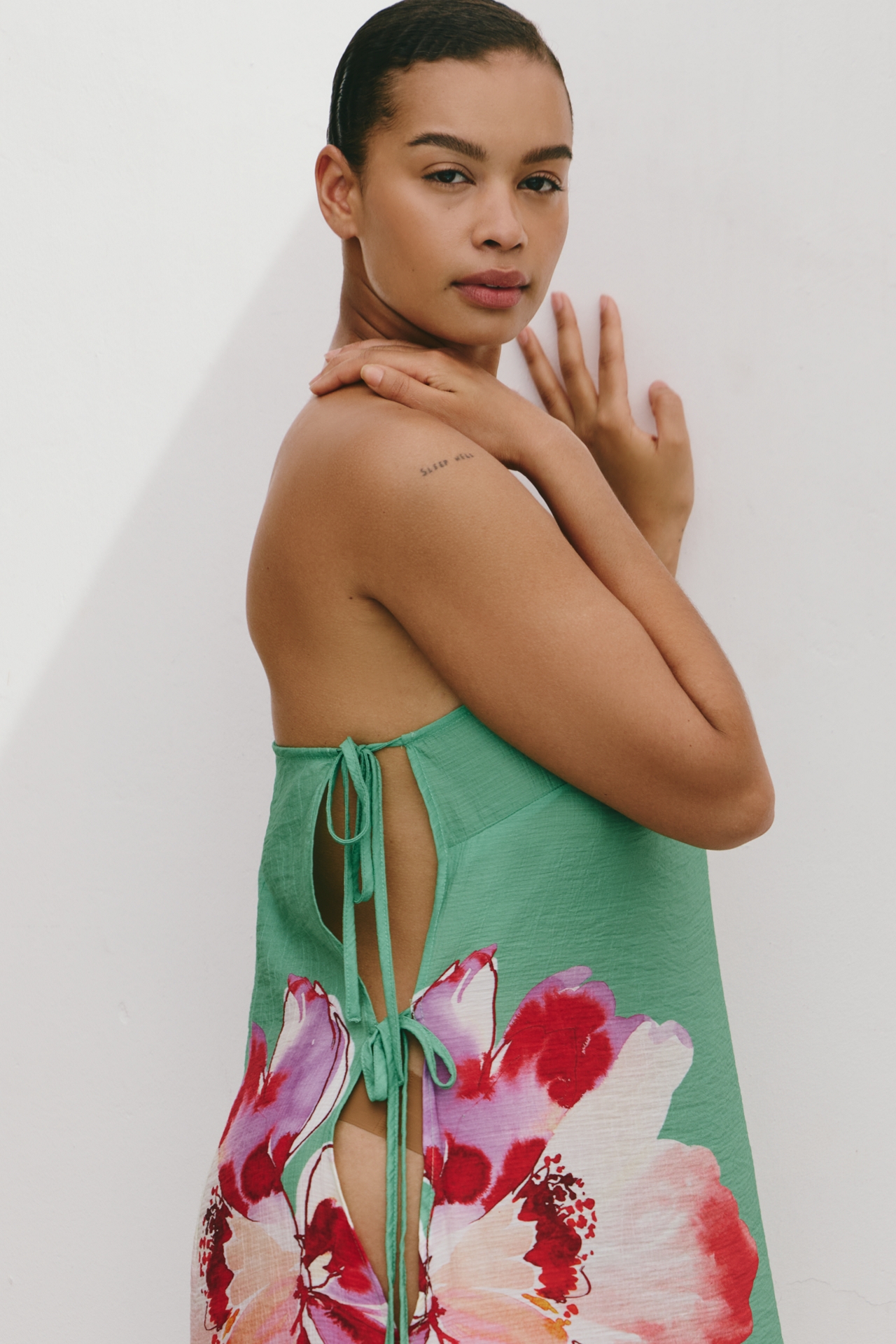 Hutch Gweny One-Shoulder Cover-Up Dress