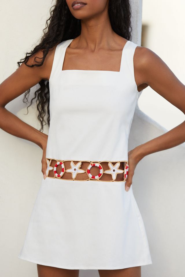 My Beachy Side Marisa Sleeveless Square-Neck Mini Dress #1