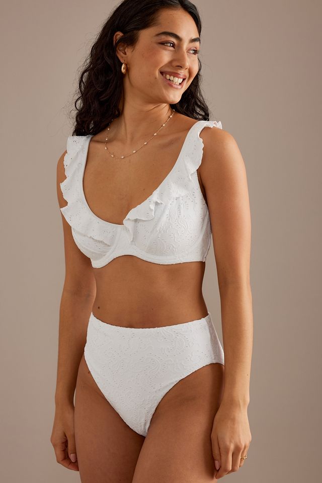 Top de Bikini con Volantes Entrelazados Sea Level #1