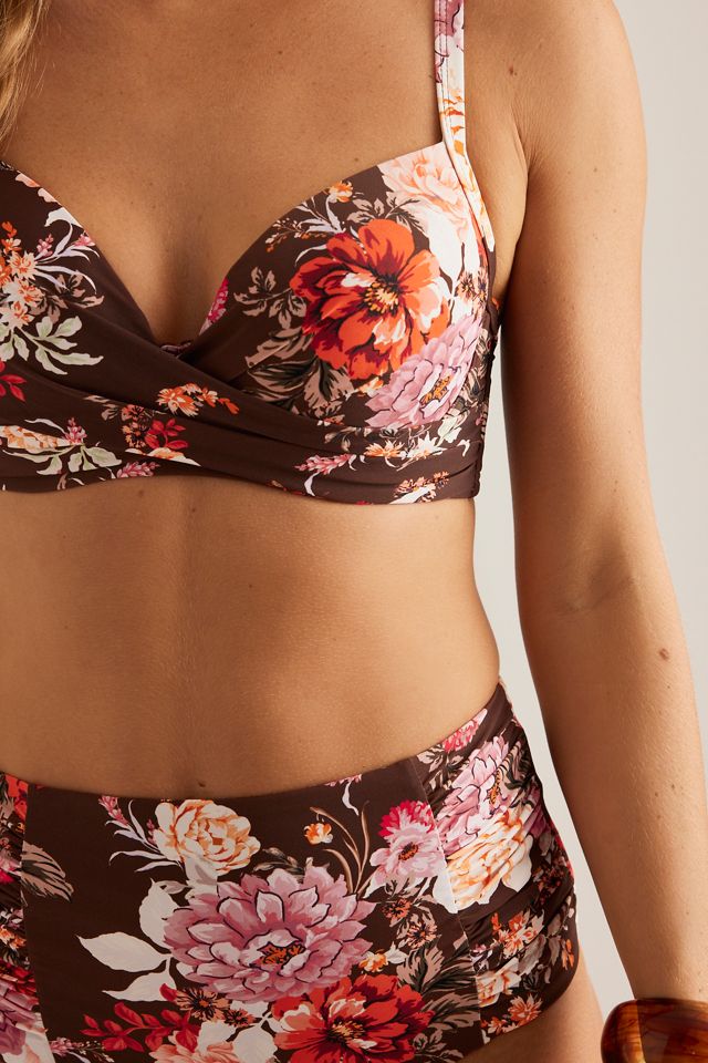 Sea Level High-Waisted Floral Bikini Bottoms #3