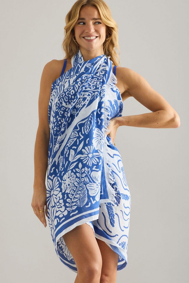 Sarong Long Lino Jungle Sea Level #1