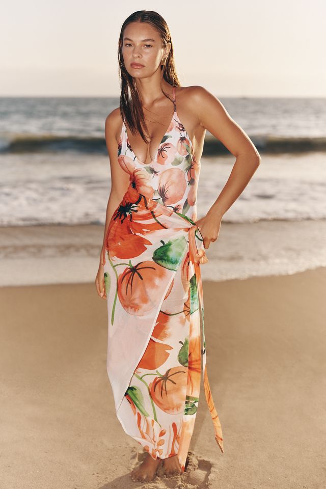 SIGAL x Anthropologie Tomatoes Sarong #1