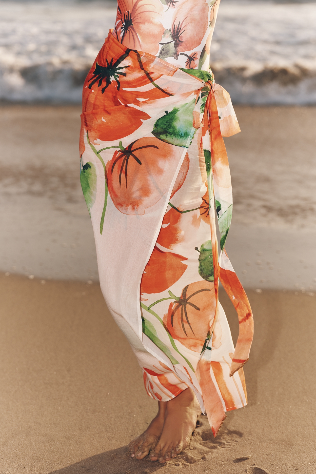 SIGAL x Anthropologie Tomatoes Sarong