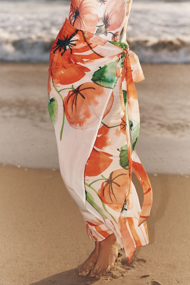 SIGAL x Anthropologie Tomatoes Sarong #3