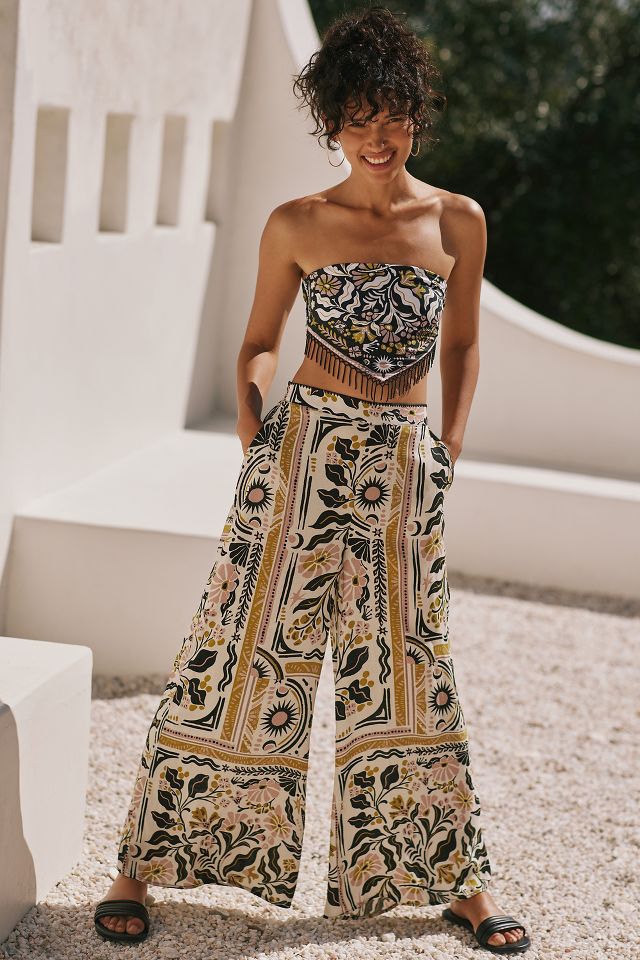 Maaji Aloha Wide-Leg Pants | Anthropologie