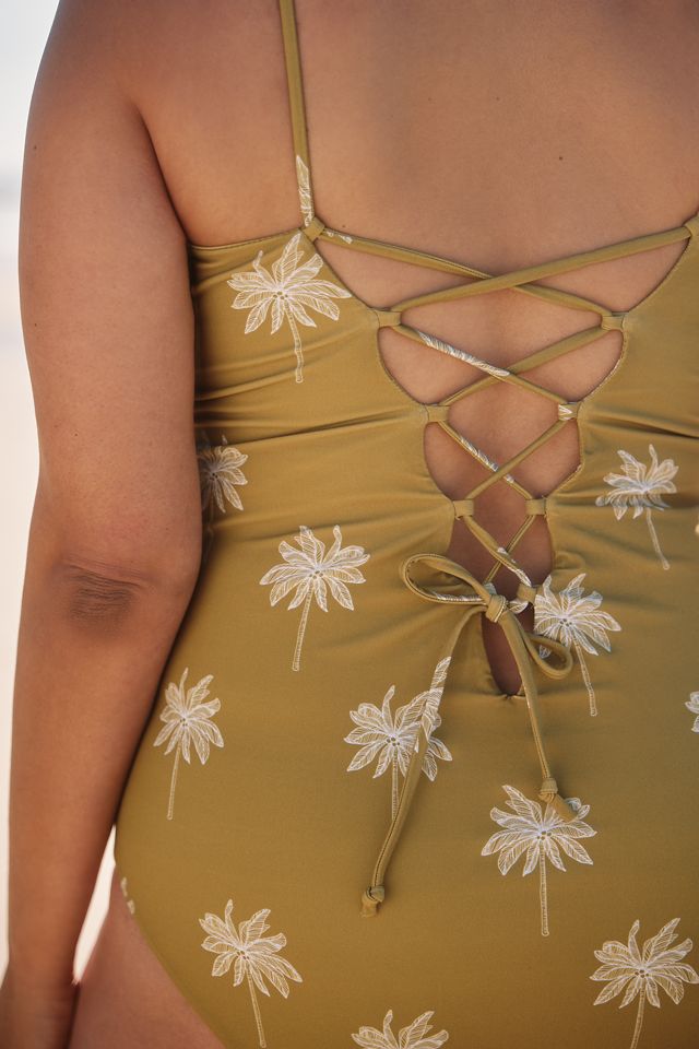 Citrine Swim Luna Plus One-Piece Swimsuit #2