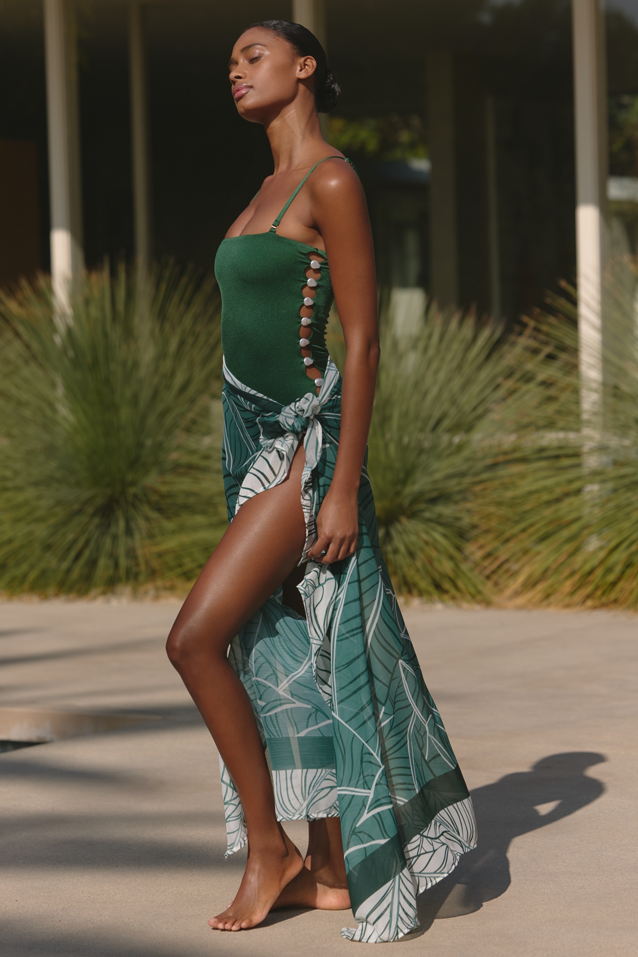 Palmacea Violeta One-Piece Swimsuit