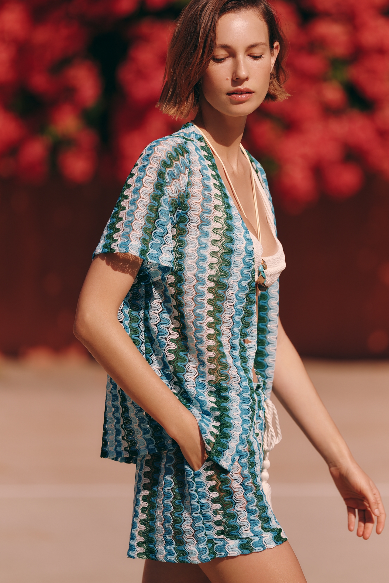 Palmacea Blanco Aura Buttondown Shirt