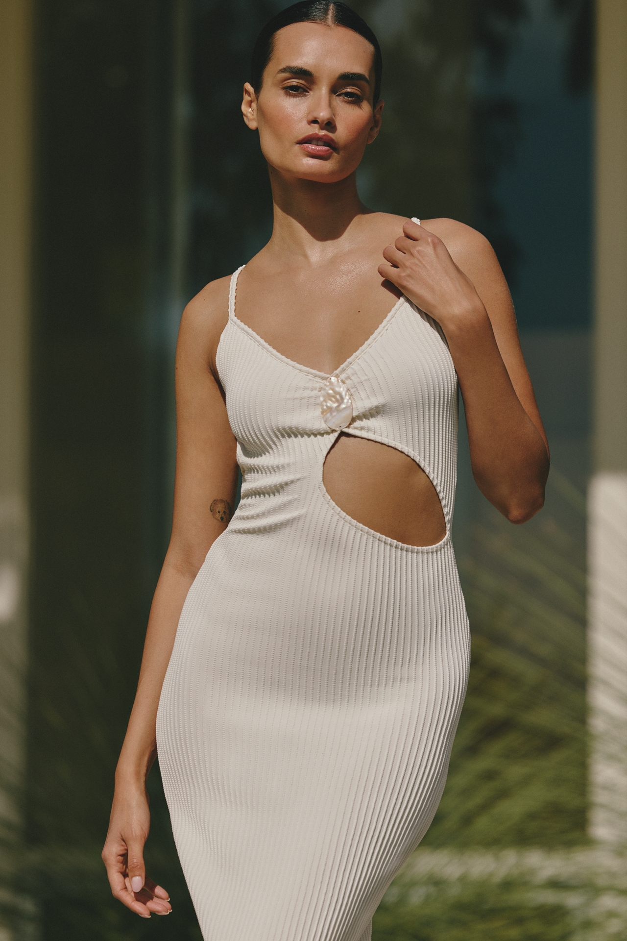 Palmacea Arrecife Shell Knit Dress