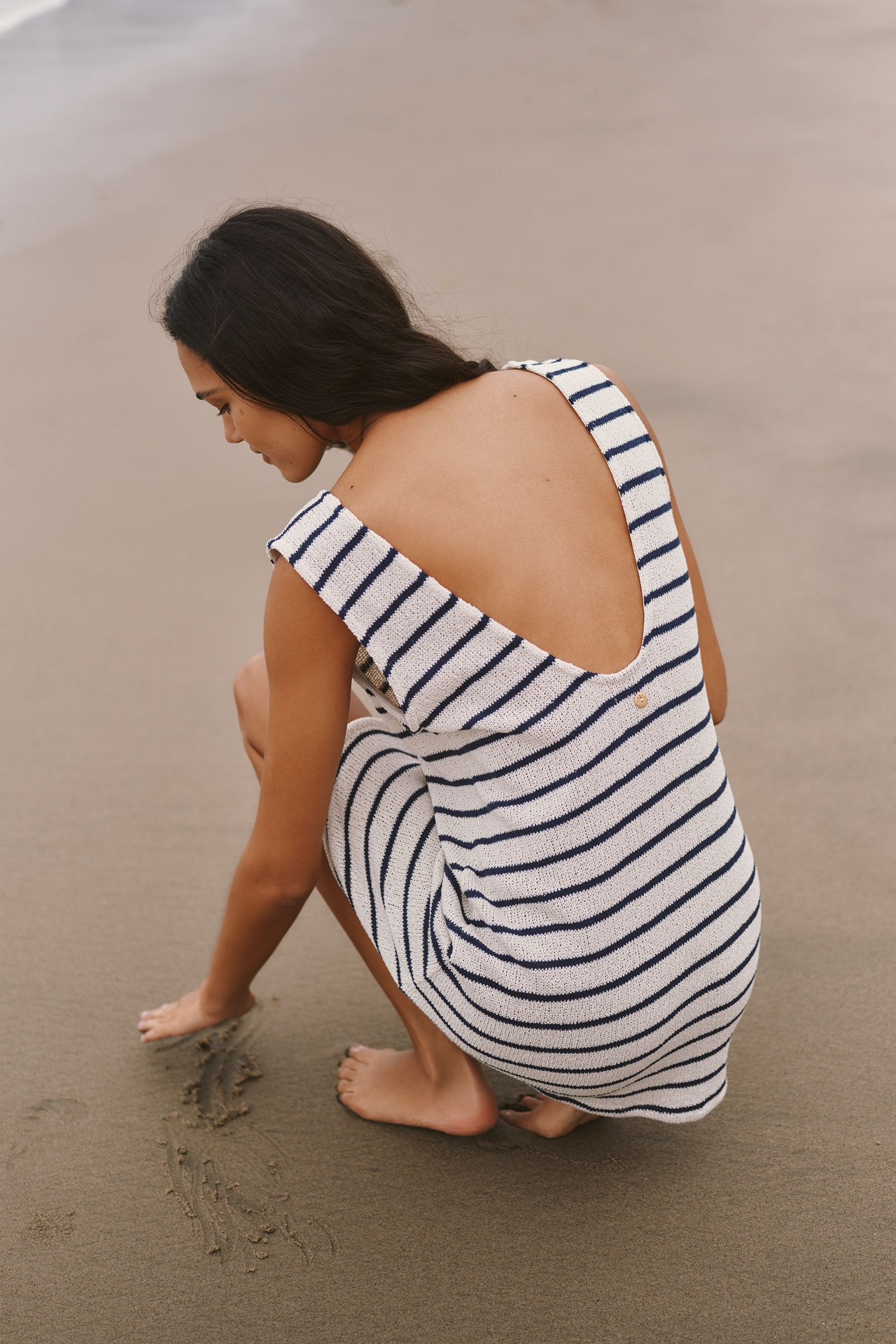 Palmacea Ankara Plunge Mini Dress