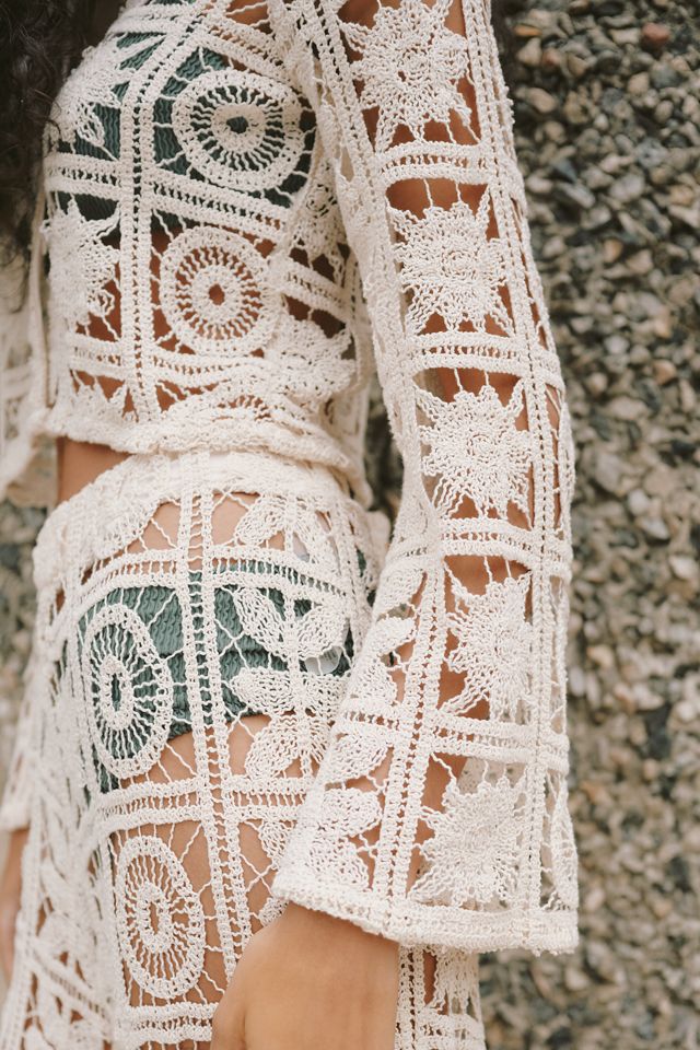 Palmacea Lora Cotton Crochet Top #3