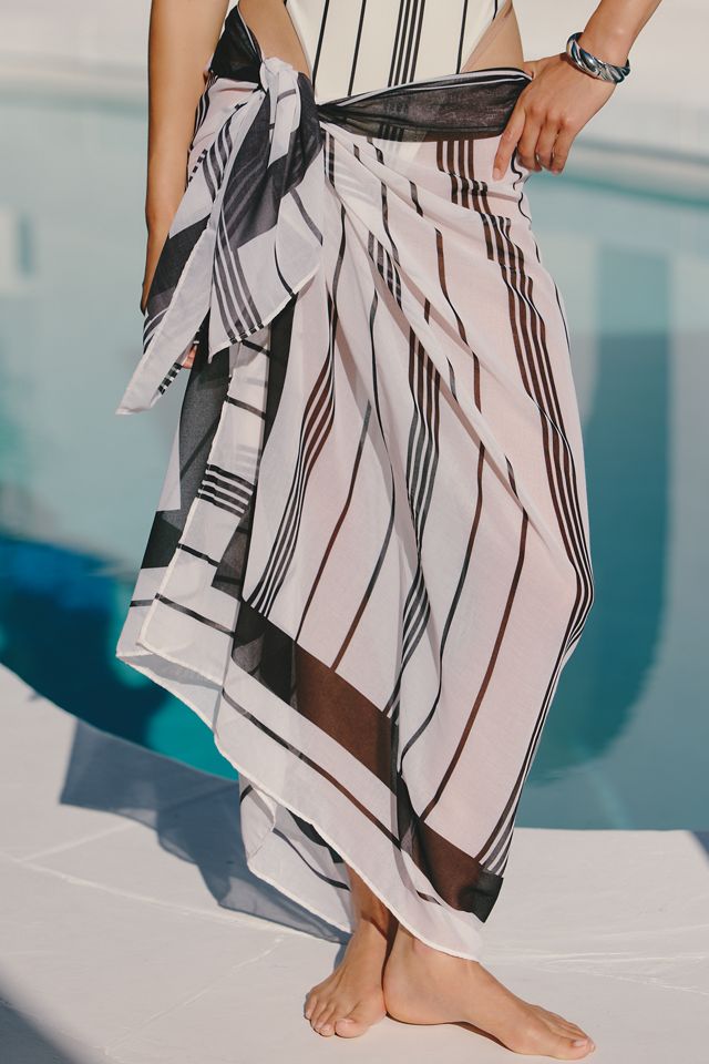 Palmacea Sheer Sarong #3
