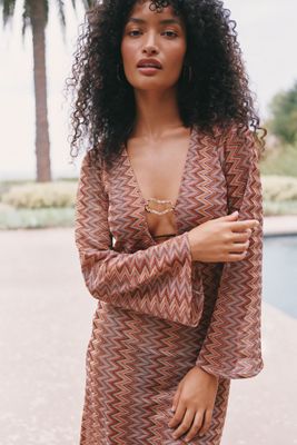 Palmacea 100% Cotton Midi Dress