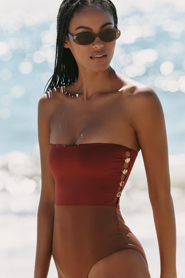 Palmacea Violeta One Piece Swimsuit #3