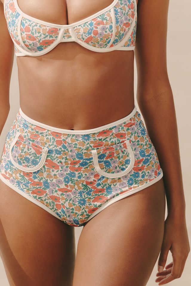 Montce Polly High-Waisted Bikini Bottoms #1