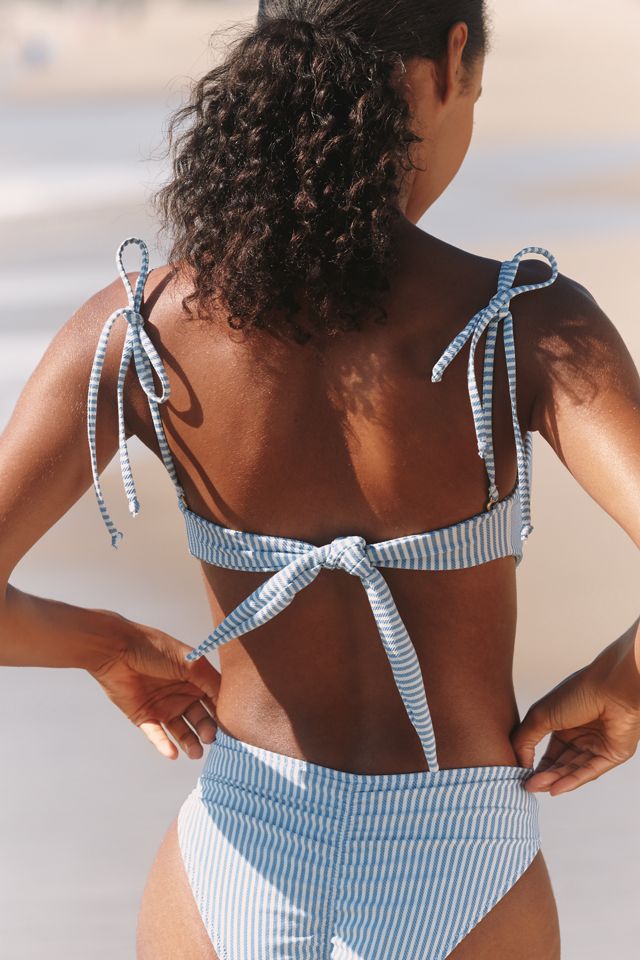 Montce Tori Ties Bandeau Bikini Top #1