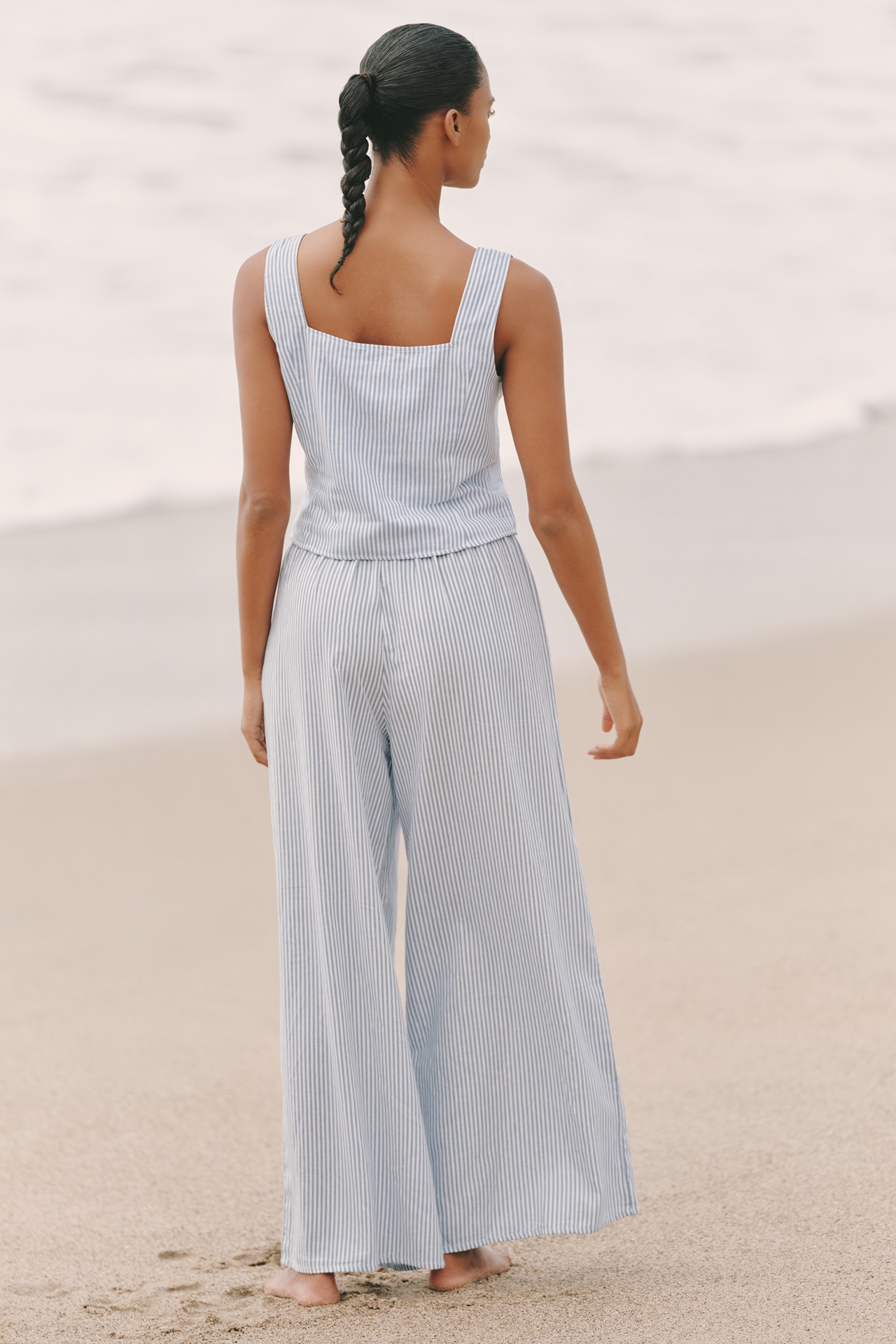 Montce Drawstring Wide-Leg Pants