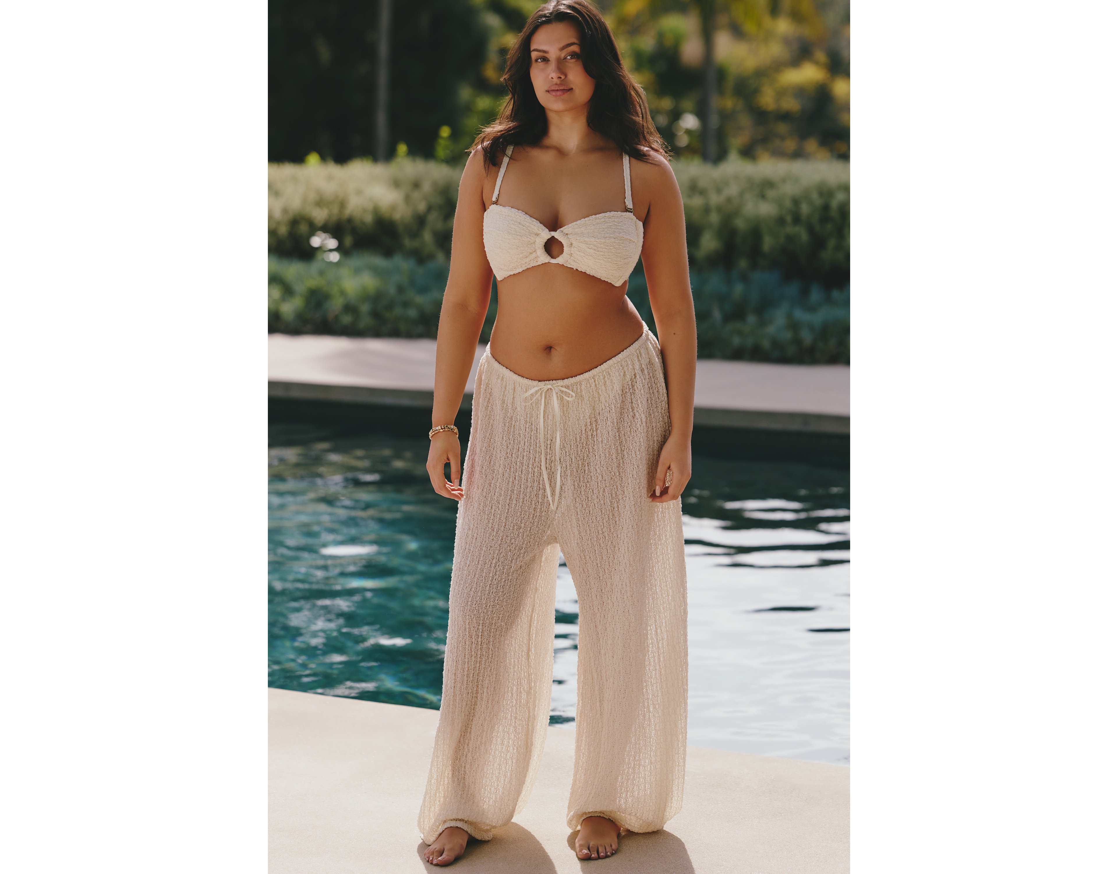Monte Plus Wide-Leg Drawstring Pants