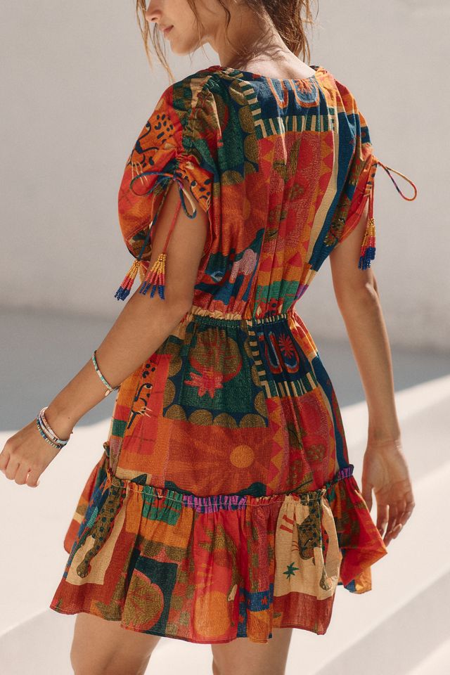 Farm Rio Printed Cover-Up Dress #2