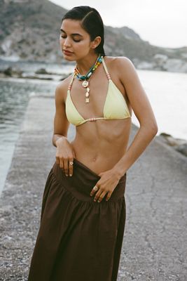 Dippin' Daisy's Bali Beaded Triangle Bikini Top
