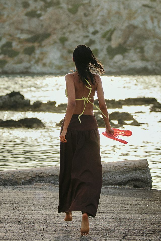 Dippin' Daisy's Bali Beaded Triangle Bikini Top #1