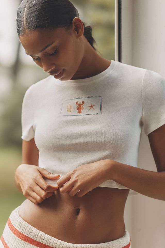 Dippin' Daisy's Crop Baby Tee #2