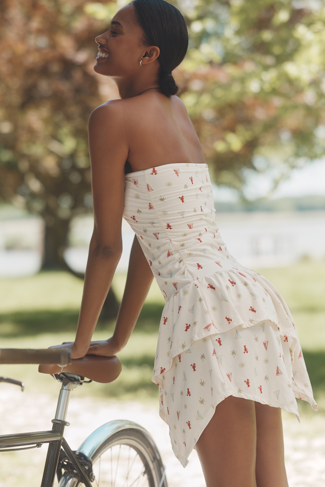Dippin' Daisy's Island Time Strapless Mini Dress