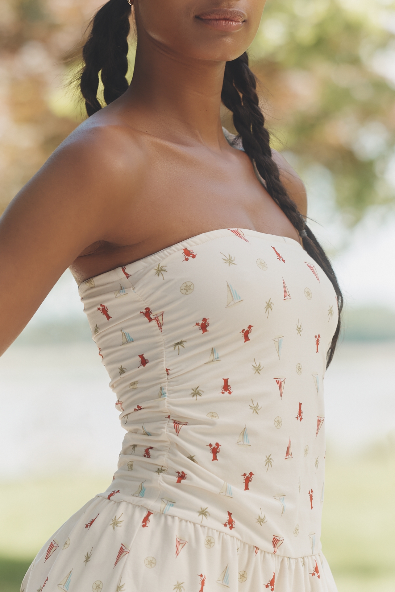Dippin' Daisy's Island Time Strapless Mini Dress
