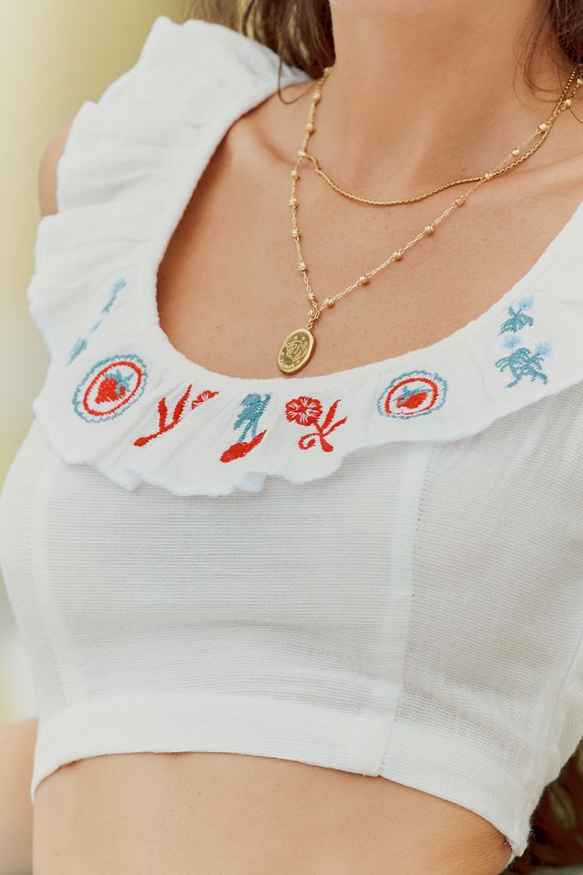 Dippin' Daisy's Cotton Pascale Crop Top #2