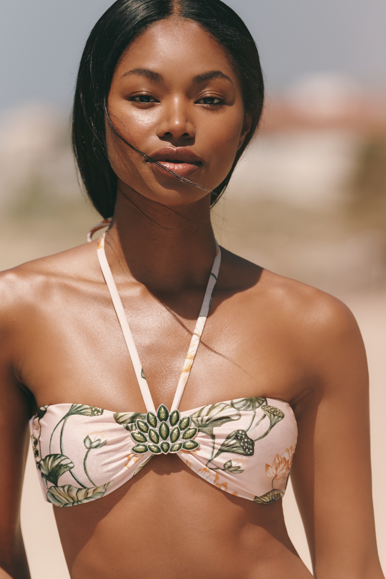 PatBO Lotus Bikini Top