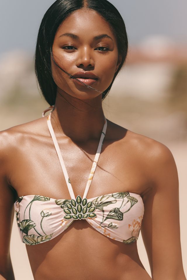 PatBO Lotus Bikini Top #1