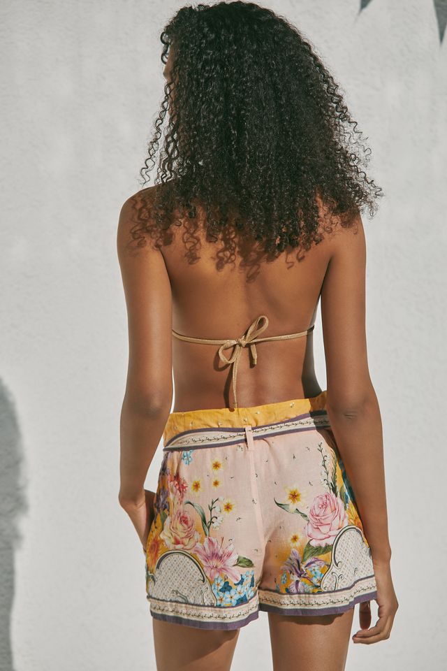 Agua Bendita Addison Belted Shorts #1