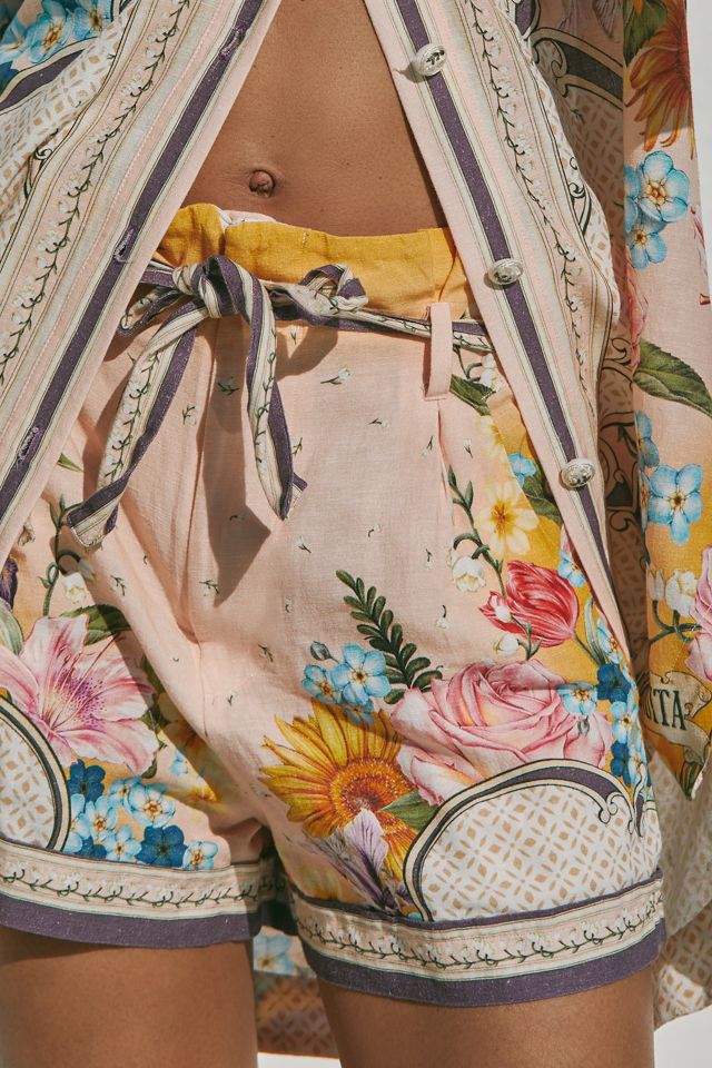 Agua Bendita Addison Belted Shorts #2