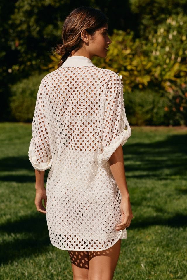 Agua Bendita Chrissy Eyelet Tunic #1