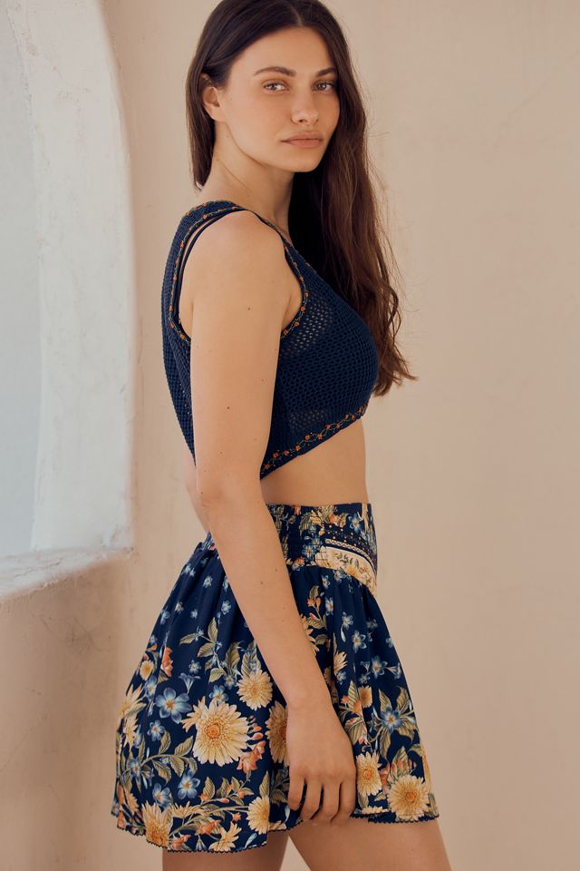 Agua Bendita Violet Mini Skirt #1
