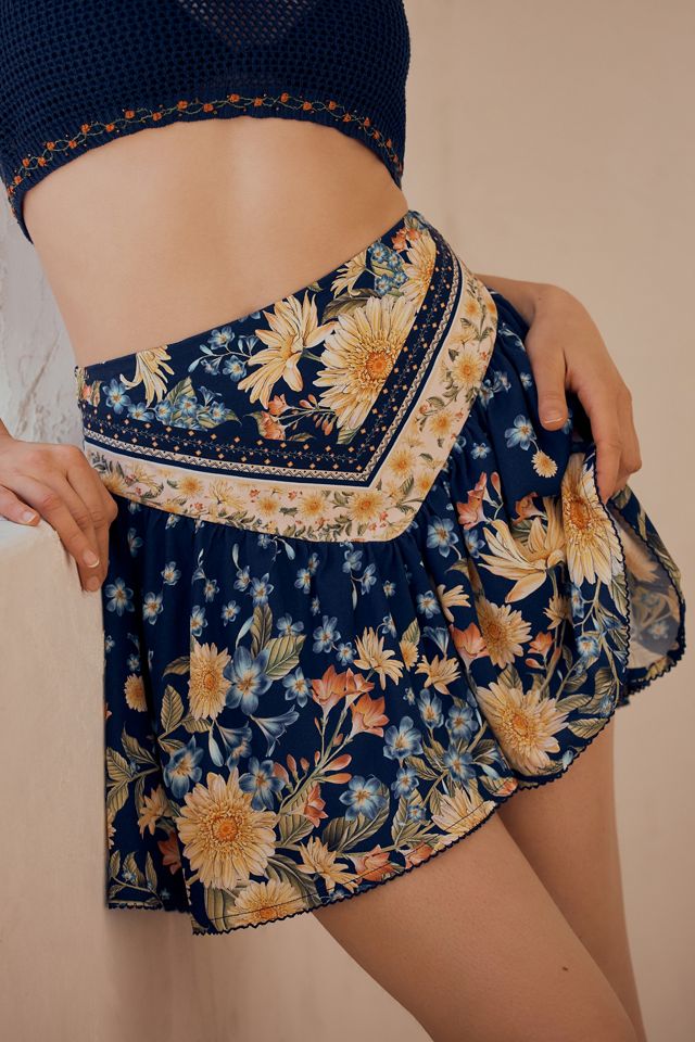 Agua Bendita Violet Mini Skirt #2