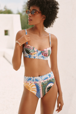 Agua Bendita X Anthropologie Lauren Bikini Top
